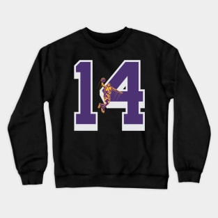 lukers number 14 Crewneck Sweatshirt